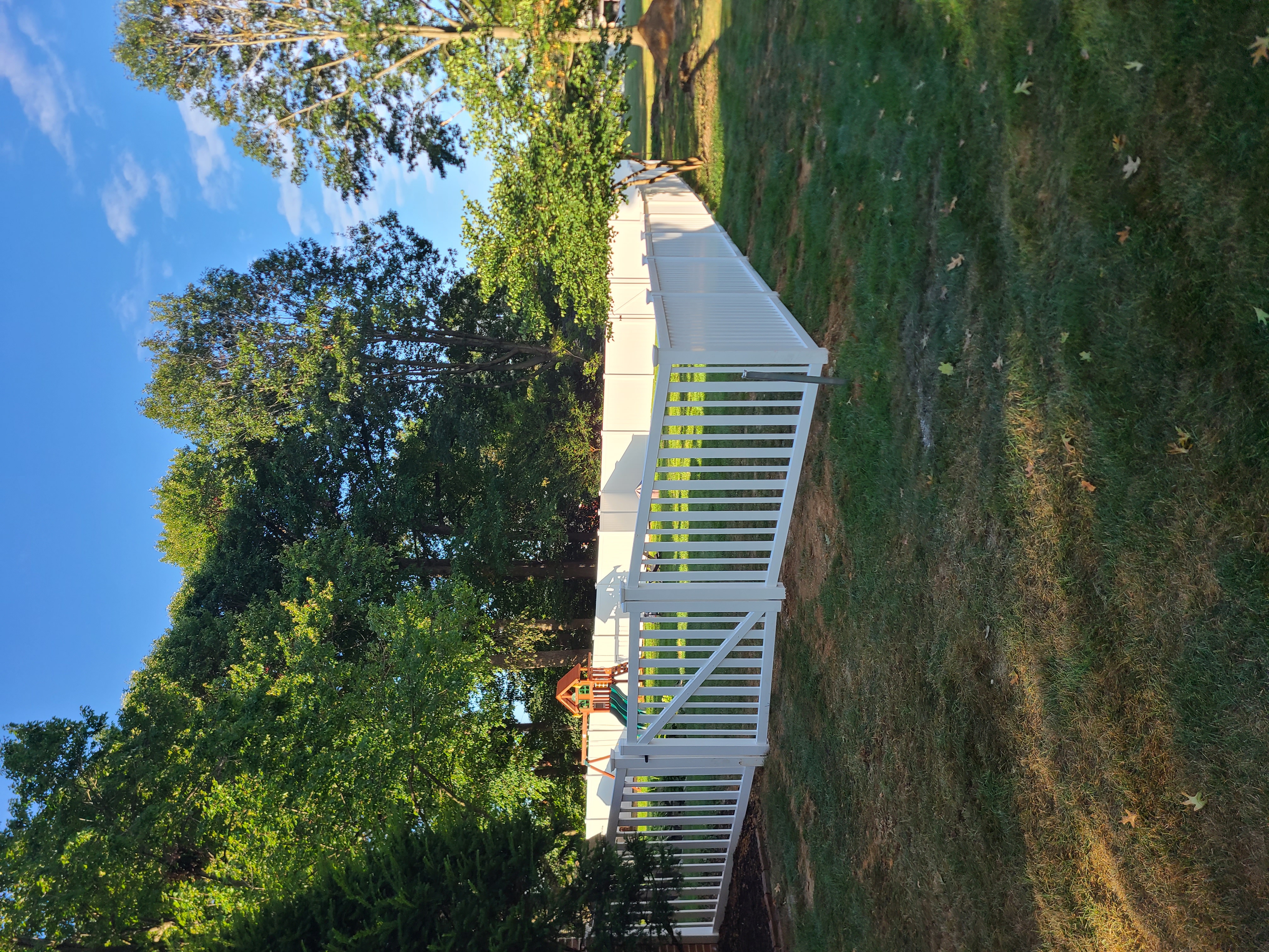 Fence installation project