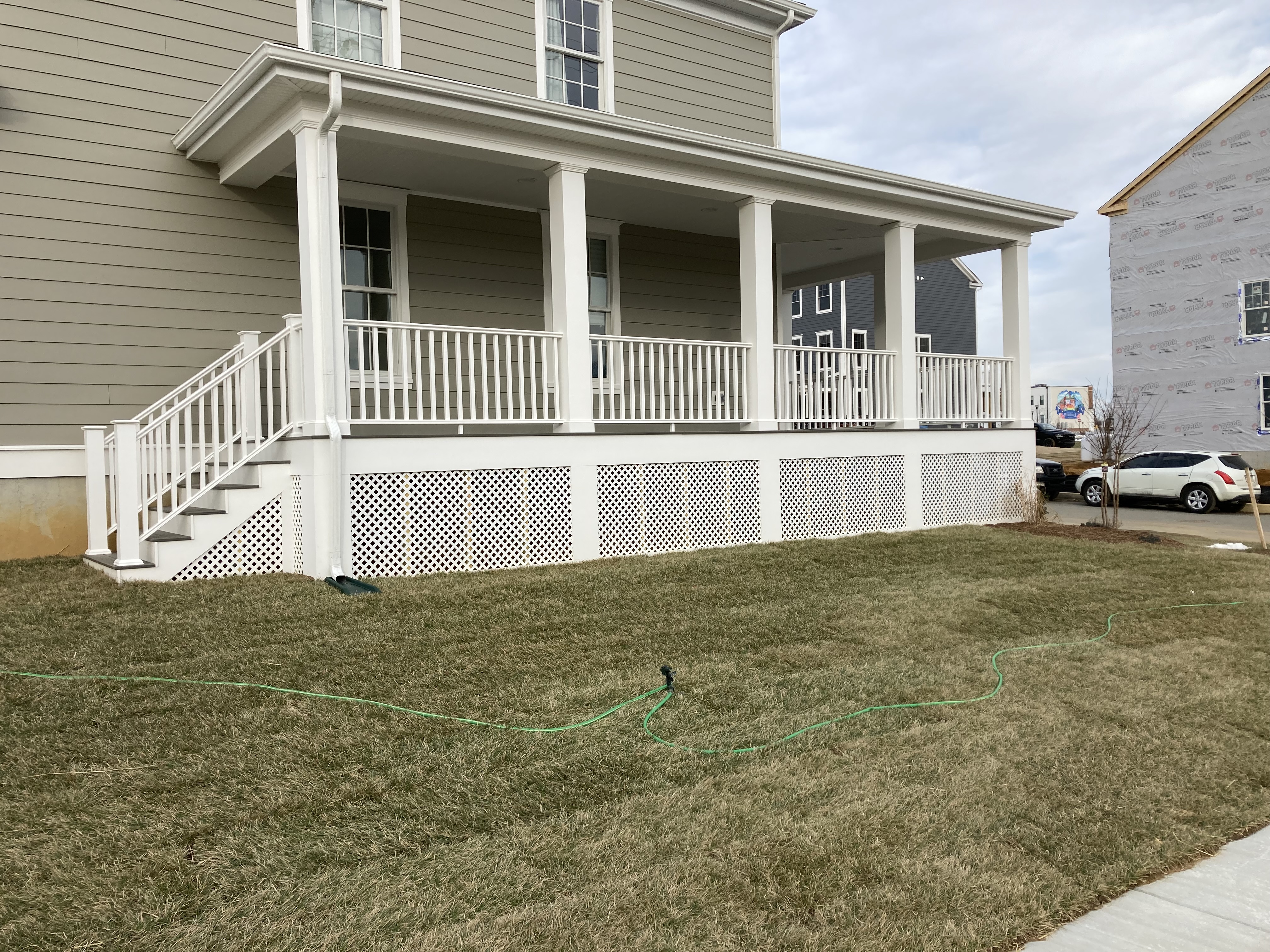 Exterior project in progress