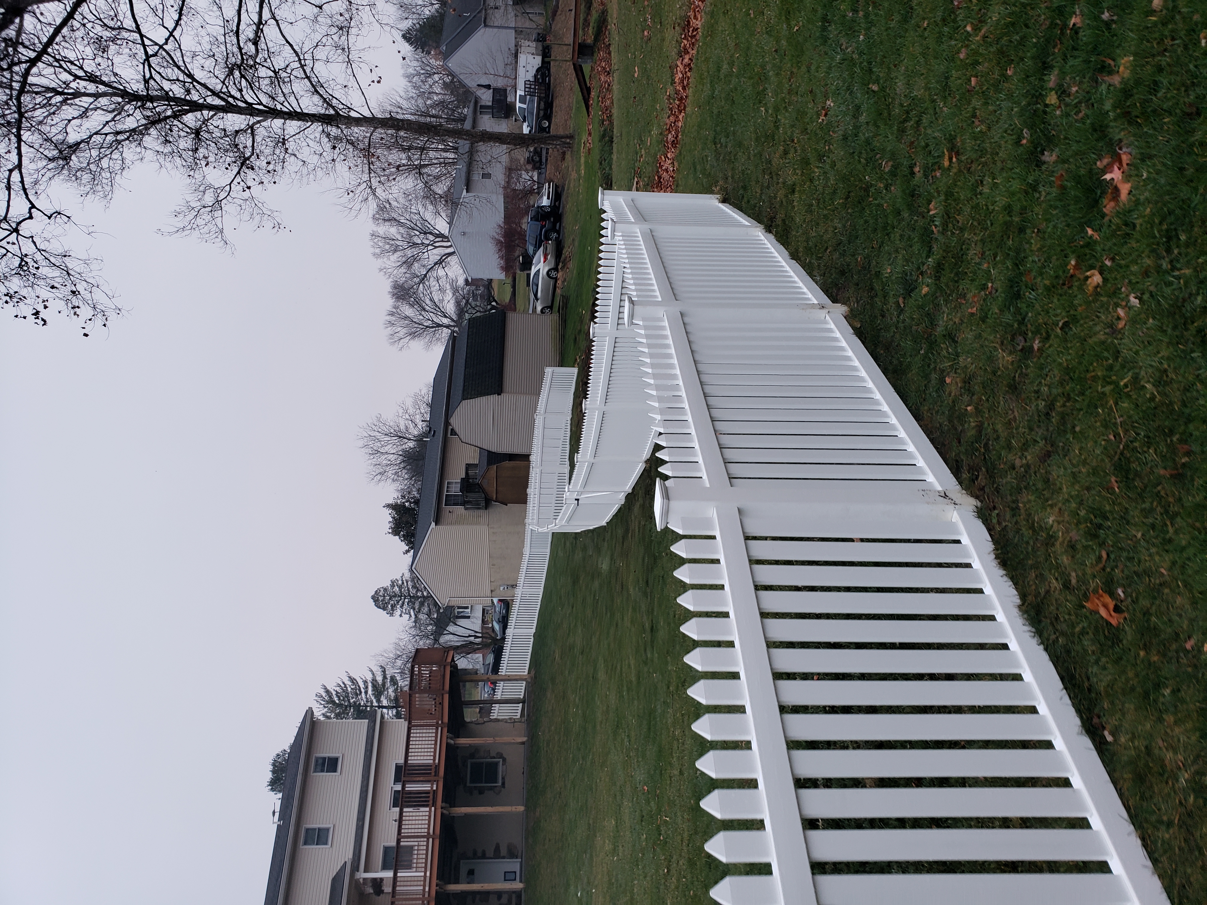Fence installation project