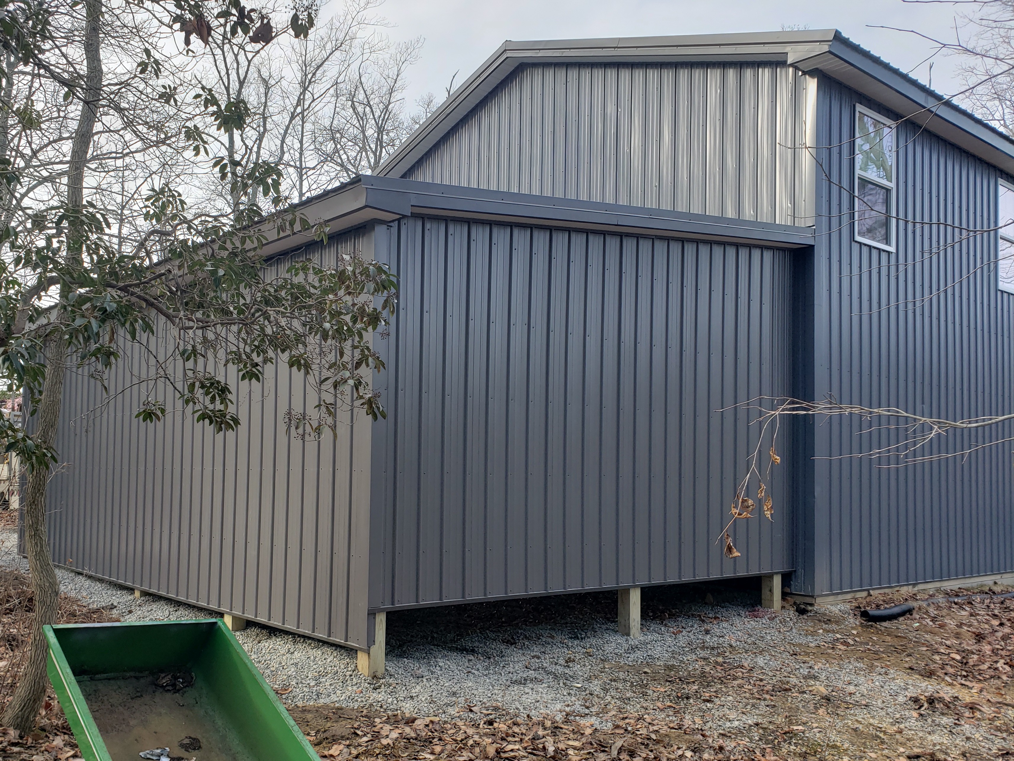 Home exterior with siding and trim